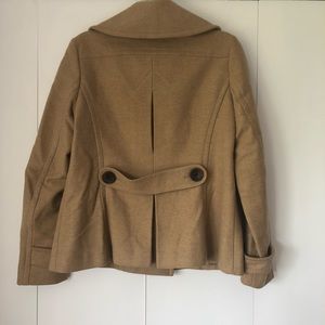 Banana Republic Jackets & Coats - Banana Republic tan wool, double-breasted peacoat Banana Republic Jackets & Coats - Banana Republic tan wool, double-breasted peacoat